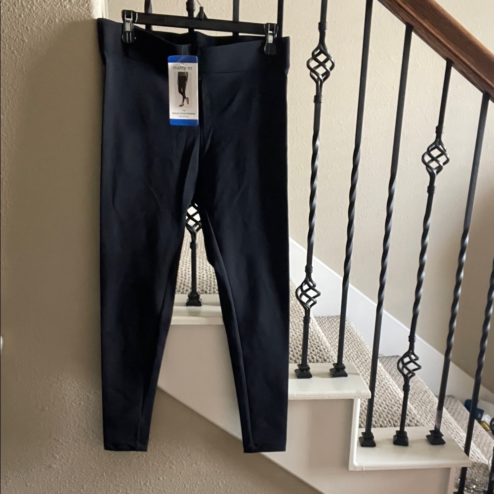 Marty M Sz L Black Wear Everywhere Leggings